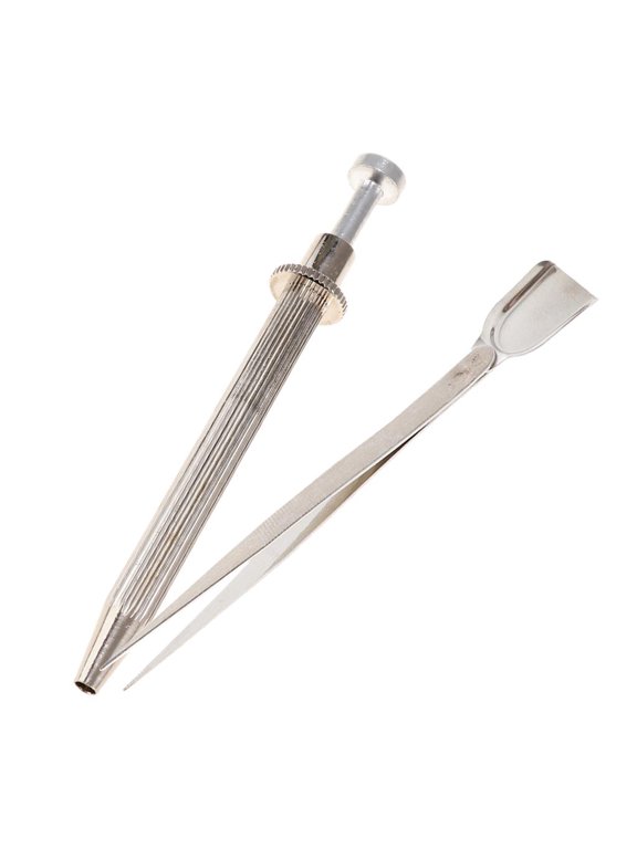2 Pieces Diamond with Scoop Shovels + 4 Prong Pick-Up Tool 11cm Spring Loaded Diamond Picker Grabber - Stones Beads Watch Repair Pick Up Tools