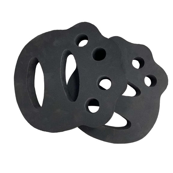 QccHieUs 2 Pieces Water Exercise Discs Accessories Multifunctional Diving Palm Water Hand Black