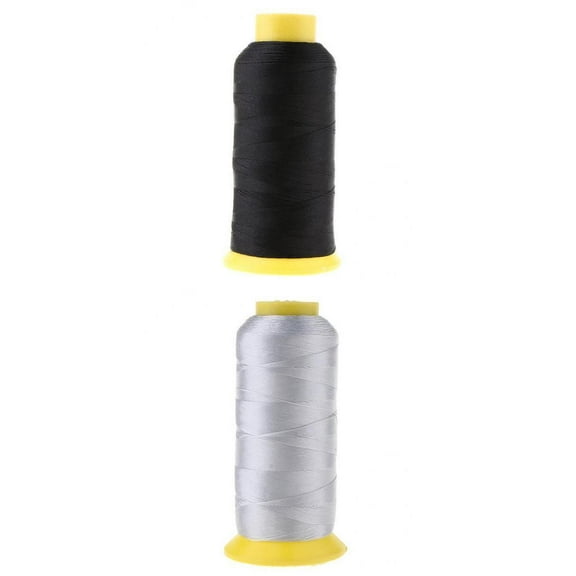 QccHieUs 2Pcs Bonded Nylon Threads for Upholstery Clothes DIY Sewing Repair Tool Tent