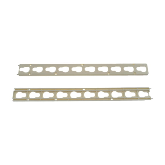 QccHieUs 2Pcs Horse Keyhole Track Rail Quick Height Adjustment Equestrian Obstacle Course
