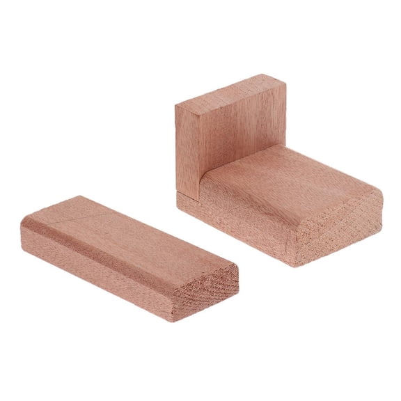 QccHieUs 2Pcs Mahogany Guitar Bracewood OM for 36'' 38'' 40'' 41'' 42'' Folk Guitar