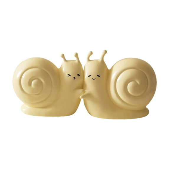 QccHieUs 2x Decorative Bookends Ceramic Book Ends for Shelves Living Room Home Yellow