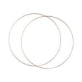 thumbnail image 1 of QccHieUs 2x Metal Floral Hoops Circle Centerpiece Decoration Rose Hoop Rings Wreath Rings Diameter 40 cm, 1 of 9