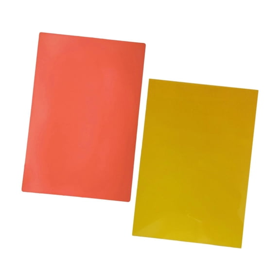 QccHieUs 2x Photopolymer Plates, DIY Craft Crafting Printing Craftmaking Tool Use 7.87" x