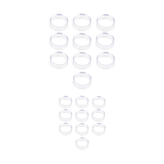 QccHieUs 40/Set Acrylic Clear Transparent Display Stand Sphere Holder For Crystal Ball