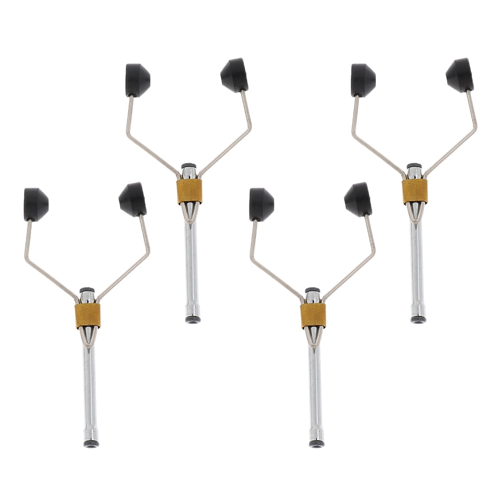 QccHieUs 4pcs Ceramic Fly Tying Bobbins Holder 3" - Standard Fly Tying Tool Materials