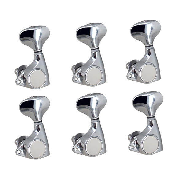 QccHieUs 6 Pieces Guitar String Tuning Pegs Tuners Set 1: Install Lightweight Replacement