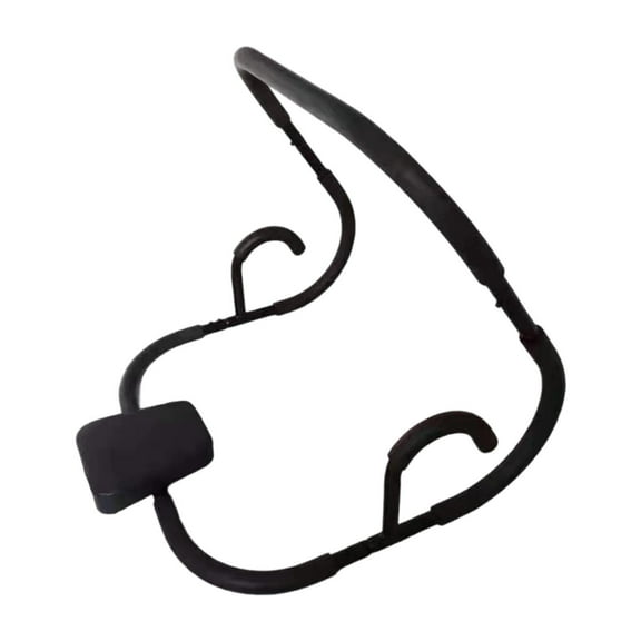 QccHieUs Ab Train Abdominal Machine Exercise Crunch Roller Study Non Slip Sit up Training