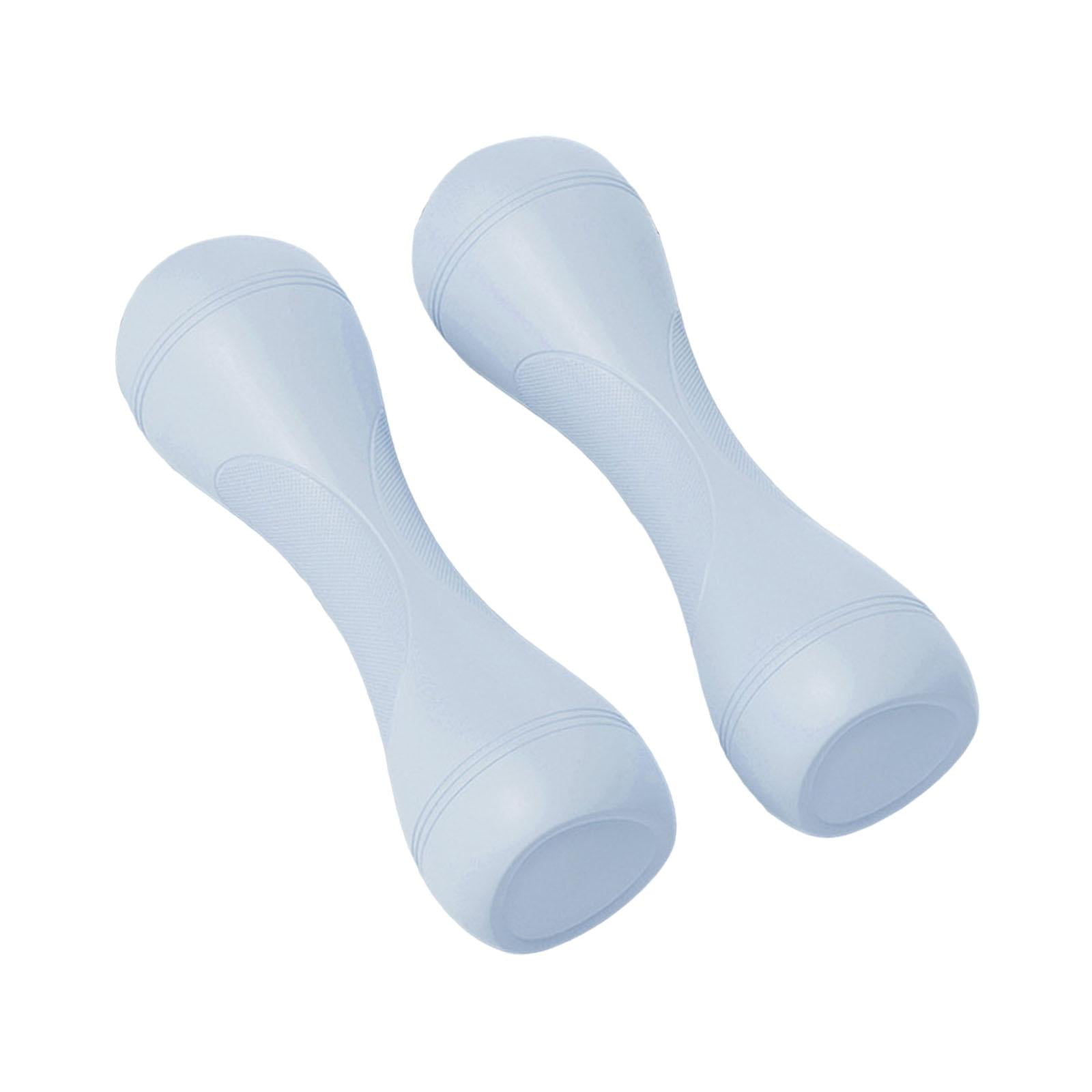 QccHieUs Adjustable Dumbbells Set of 2 for Women Kids Seniors Exercise Equipment for Slip Blue