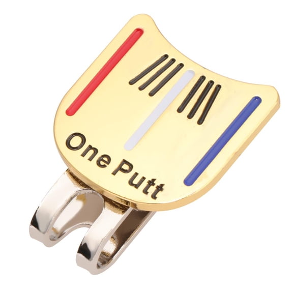 QccHieUs Alloyment Golf Ball Marker Hat Visor Clip Putt Putting Trend Alignment Tool