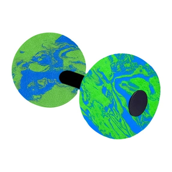 QccHieUs Aquatic Exercise Dumbbell Water Aerobic Equipment Men Women Strengthening Upper Blue and Green