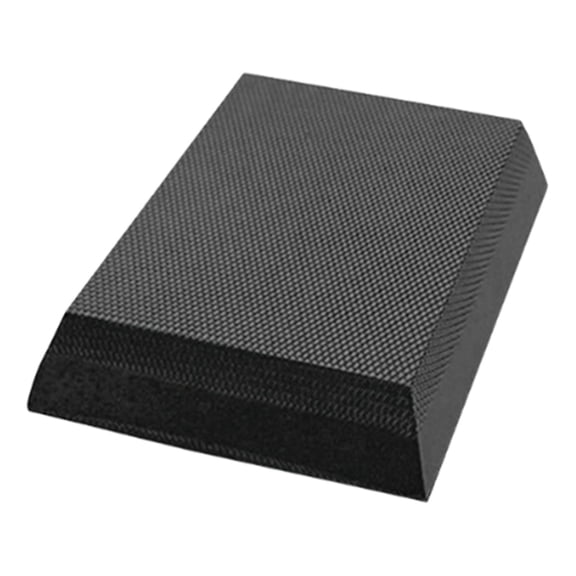 QccHieUs Balance Pad Balance Cushion Soft Waterproof Trapezoid Training Foam Mat Knee Pad black