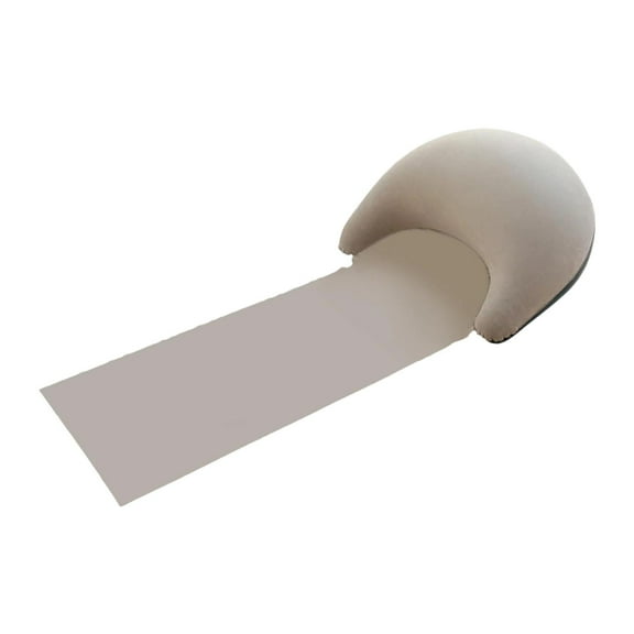 QccHieUs Beach Mat Beach Pad Compact Women Adults Foldable Inflatable Pillow Portable Mat Gray