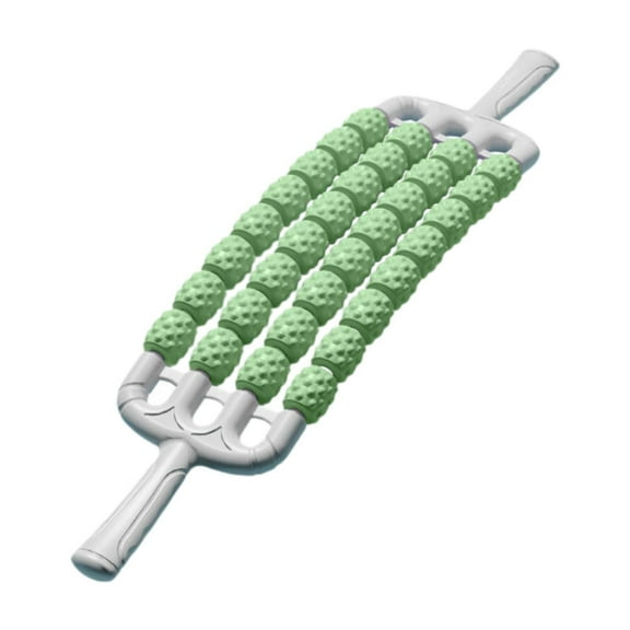 QccHieUs Bendable Yoga Massager Stick Exercise Leg Stretching Comfortable Multiuse Muscle