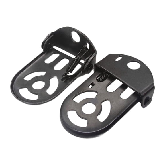 QccHieUs Bicycle Rear Pedals Foot Pedals Stable Riding Accessories Multifunction Footrest