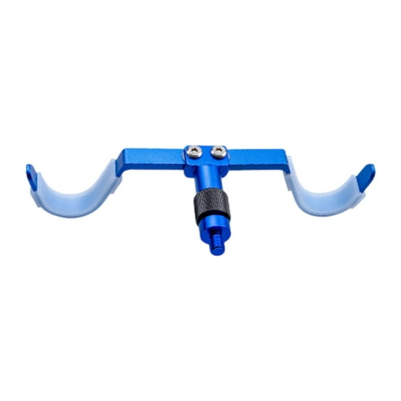 QccHieUs Boat Fishing Rod Holder Pole Stand Rack Large Clamp Opening Trolling Holder Head Blue