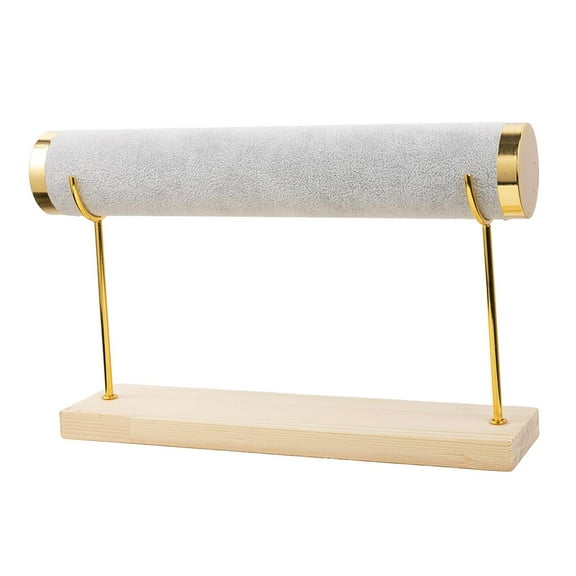 QccHieUs Bracelet Holder Bracelet Organizer Multifunctional Tabletop Jewelry Storage Rack Gray