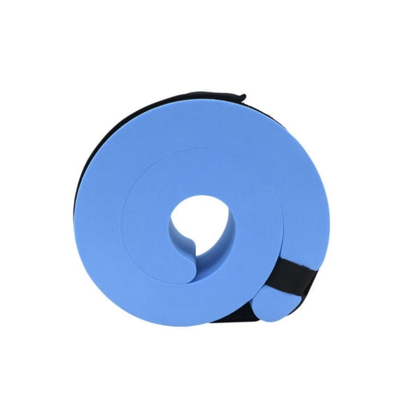 QccHieUs Buoyant EVA Foam Arm Buoyancy Aid Adjustable Buoyancy Armband Flexible Swim Band Blue Solid