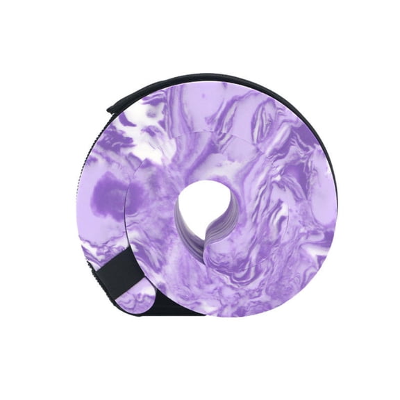 QccHieUs Buoyant EVA Foam Arm Buoyancy Aid Adjustable Buoyancy Armband Flexible Swim Band Purple White Camouflage