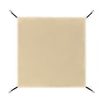 thumbnail image 1 of QccHieUs Camping Tent Top Cover Rain Fly Replacement Tarp Supplies Beach Tent Shade Cover Beige, 1 of 9