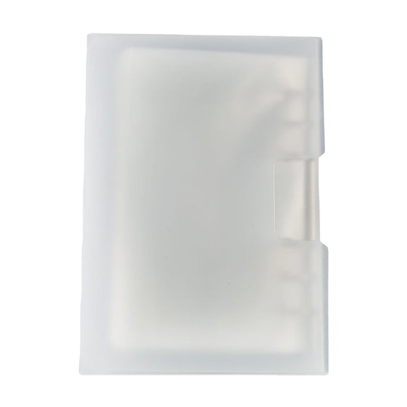 QccHieUs Clear Paper Money Album Currency Collection Supplies Book Travel Banknote Stamp Storage, Collection Folder for Paper Souvenirs