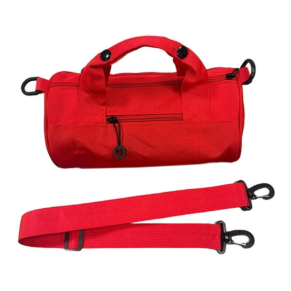 QccHieUs Dance Bag for Girls Multipurpose Kids Duffel Bag for Overnight Sports Gymnastics red