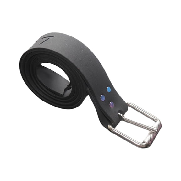 QccHieUs Diving Weight Belt, Freediving Weight Belt, with Pin Buckle, Cuttable Adjustable Black
