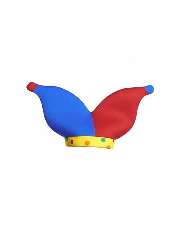 Dot Clown Hat Halloween Carnival Headpiece Cosplay Colorful Fool Cap Pd-1167