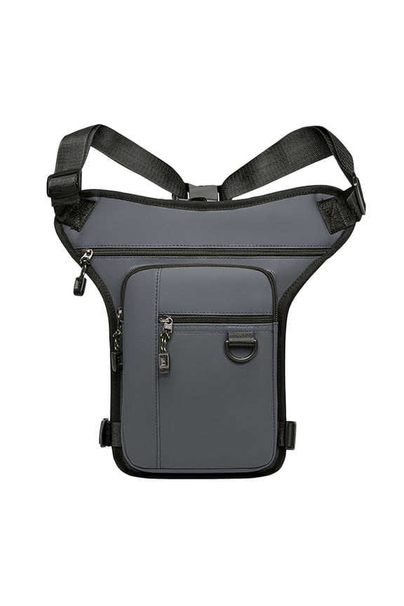 Drop Leg Bag Hip Pouch Decoration Organizer Storage Bag Shoulder Pouch Thigh Bag gray