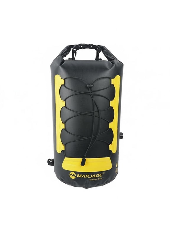 Durable Aer Backpack Waterproof Insulated Pack with Roll Closure Outdoor Dry Bag Black