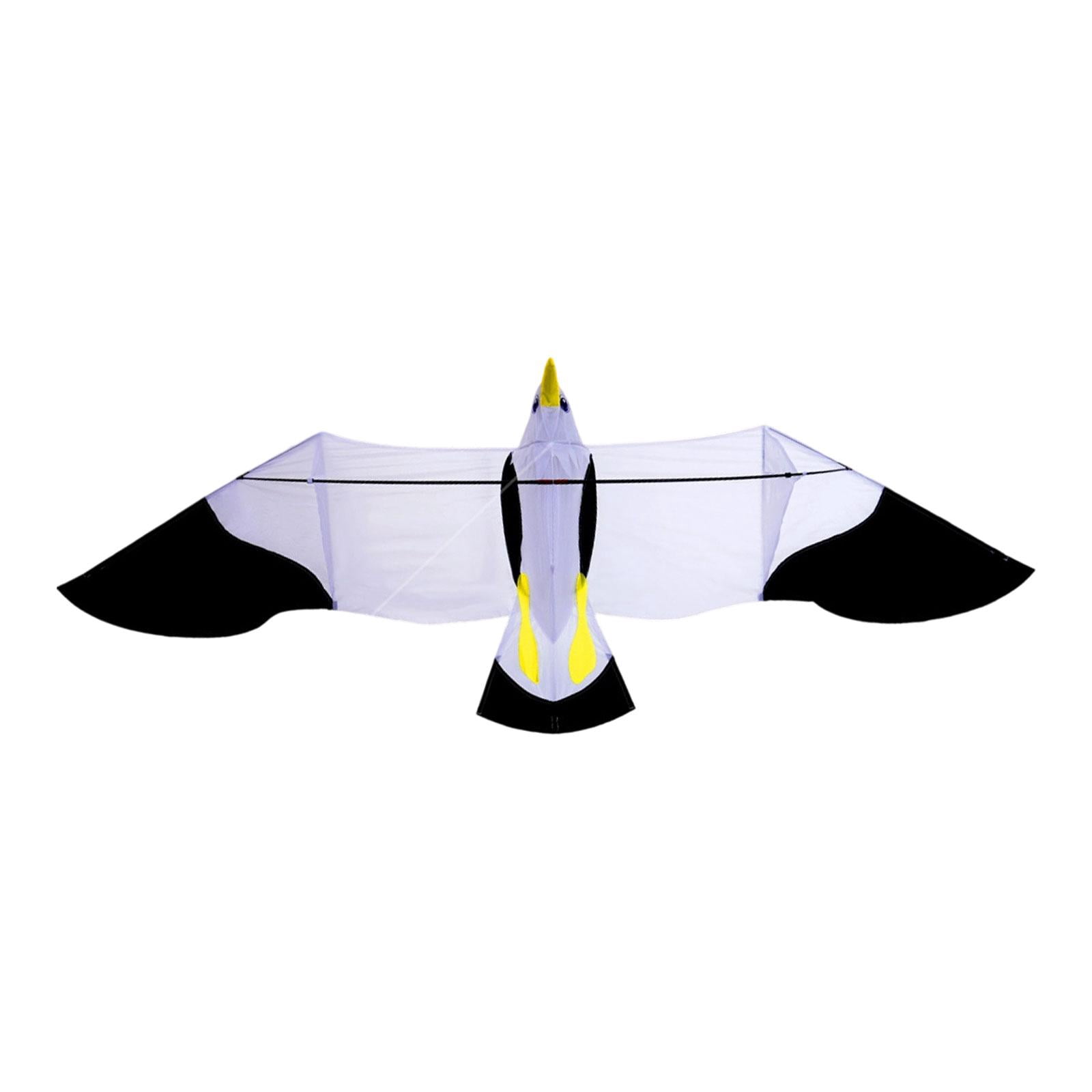 QccHieUs Eagle Kite Lifelike Portable Novelty Realistic Huge Kite Flying Toy Bird Kite