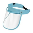 thumbnail image 1 of QccHieUs Face Shield Clear Visor Women Men Versatile Reusable Full Face Faceshield Splash blue, 1 of 9