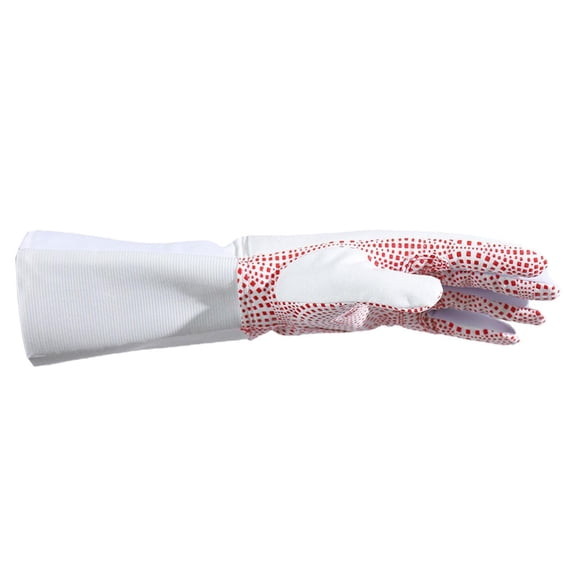 QccHieUs Fencing Glove for Foil Epee Left Hand Non Slip for Bout Practice Competition XL