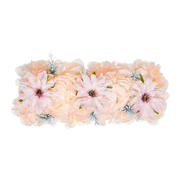 QccHieUs Flowers Wall Panel Wedding Holiday DIY Home Stage Ceremony Backdrop Background Style C