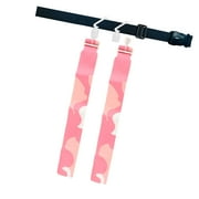 QccHieUs Football Belt Flag Rugby Tag Belt Flag Games Sports Equipment Professional Waist Colorful Pink