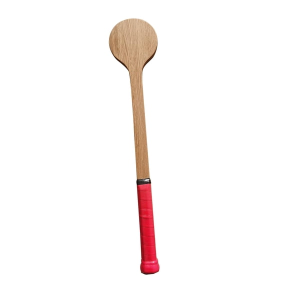 QccHieUs Functional Tennis Pointer Training Aid, Wooden Pointer for Mastering The Sweet Spot and Practice Responsiveness for Kids Teens Youth Red