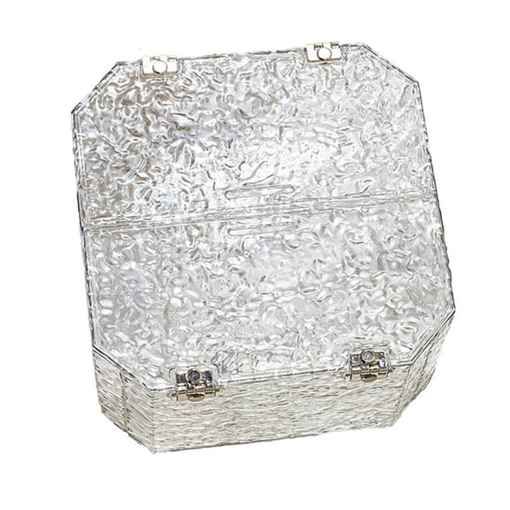 QccHieUs Gift Box Birthday Gift Packging for Women Girls Storage Case with Lid for Bridal Octagonal