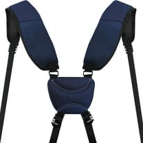 QccHieUs Golf Bag Strap Replacement Soft Backpack Straps Universal Duffle Bag Navy