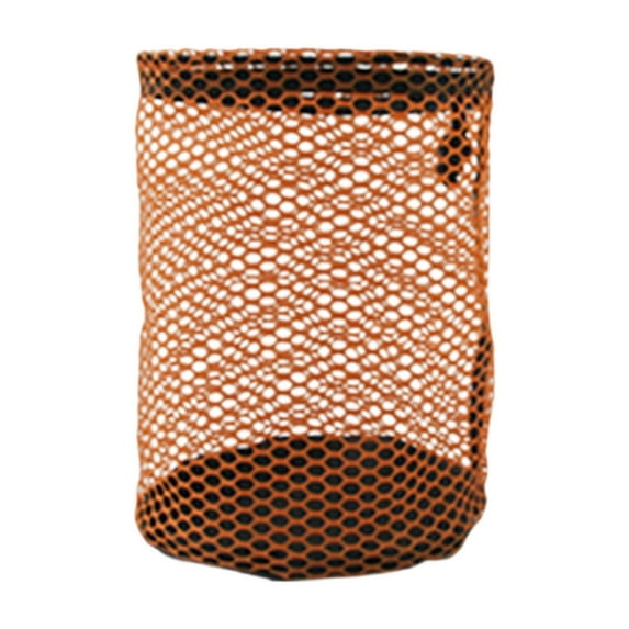 QccHieUs Golf Balls Drawstring Storage Bag Portable Wear Resistant Accessories for Tennis Orange Small
