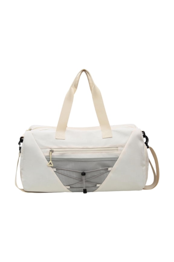 Gym Bag Weekend Travel Bag Sports Yoga Fitness Backpack Gym Equipment for Travel White