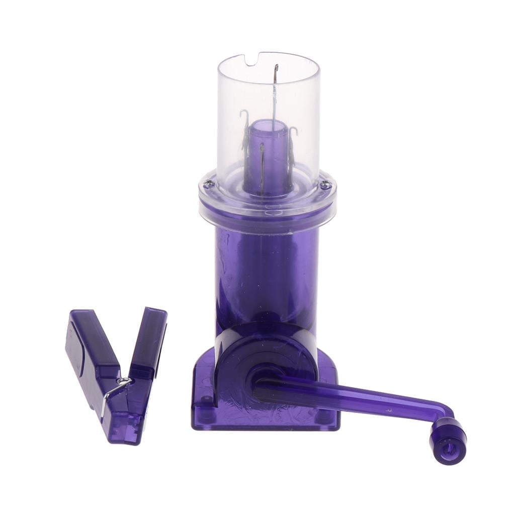 QccHieUs Hand Knitting Machine Mini Spool Crochet Loom Knitter Knitting Wool Rope Hook