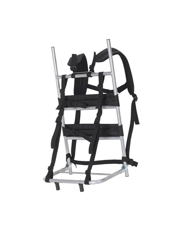 Heavy Carrying Backpack Frame Foldable Bag Frame with Adjustable Straps Portable M