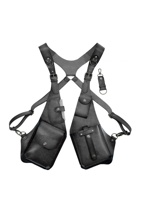 Hidden Underarm Shoulder Bag Wallet Pocket for Shopping Party Outdoor Sports black