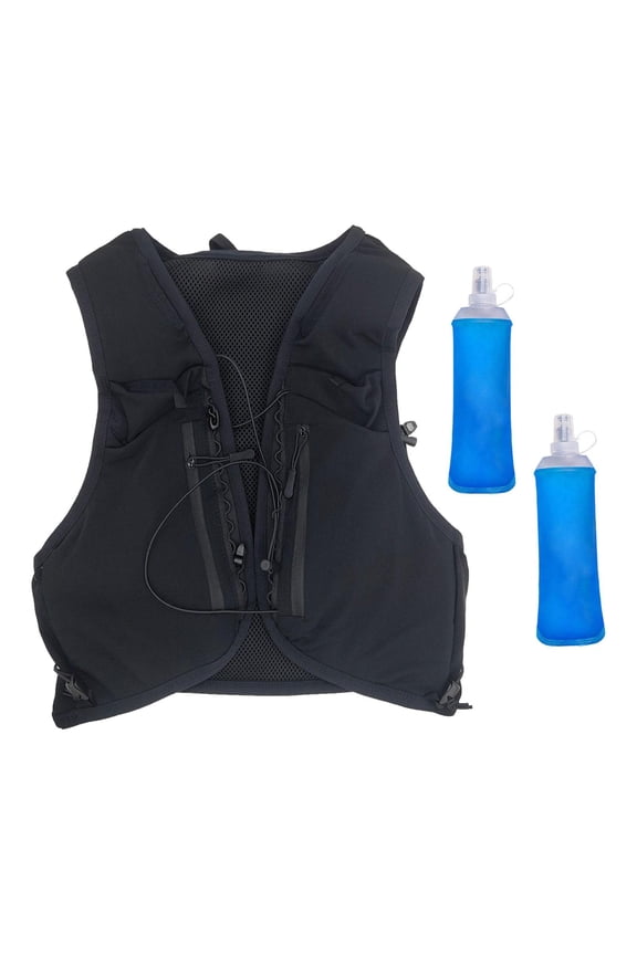 Hydration Vest Backpack Adjustable Multi Pockets 12L Capacity Hydration Pack for 2XL