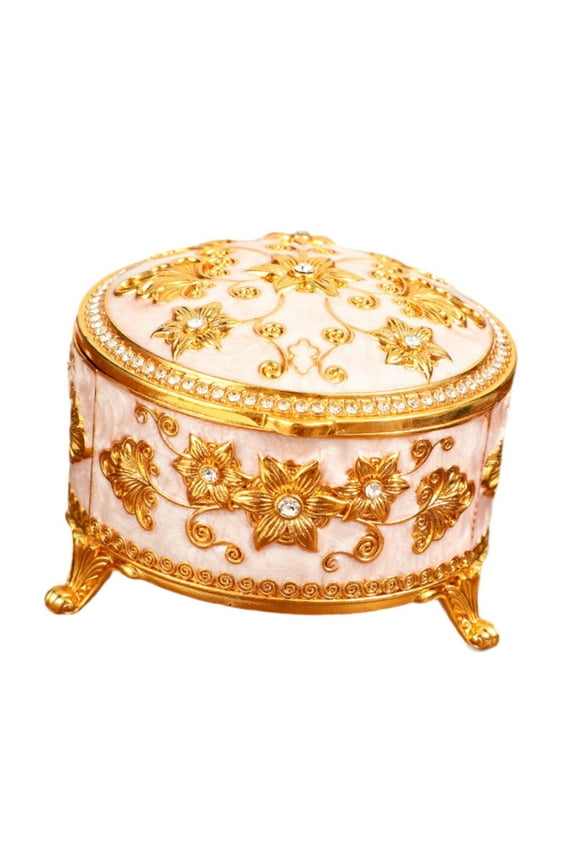 Jewelry Box for Women Organizer Portable with Lid Gifts Versatile Large Capacity