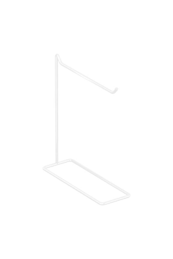 Jewelry Display Stand Space Saving Jewelry Organizer for Bracelets Keychains White