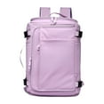 thumbnail image 1 of QccHieUs Large Travel Backpack Duffel Tote Outdoor Fitness Luggage Bag Casual Daypack Violet, 1 of 9