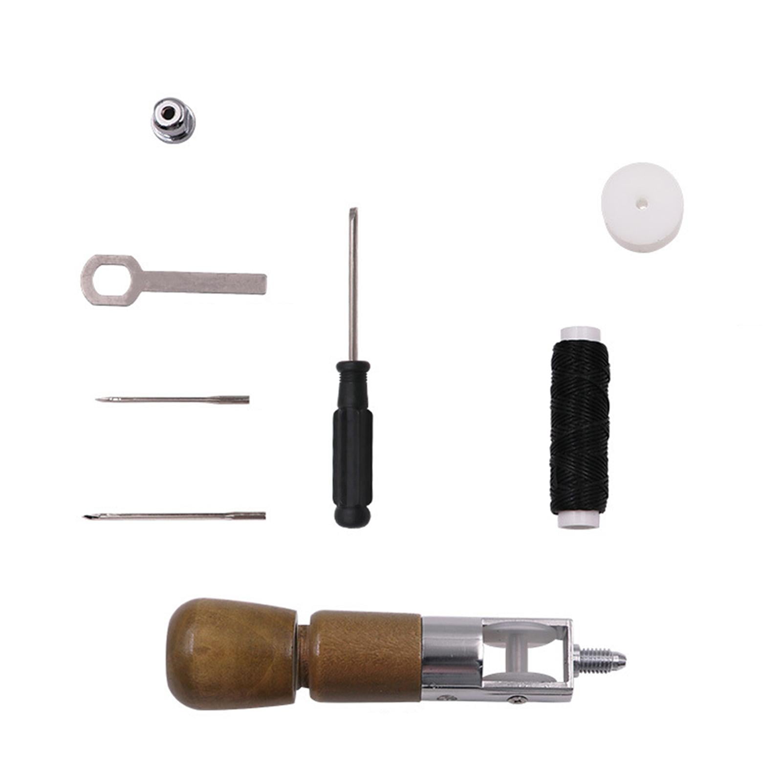QccHieUs Leather Sewing Awl Professional Stitching Awl Tool with Craft Accessories Repair