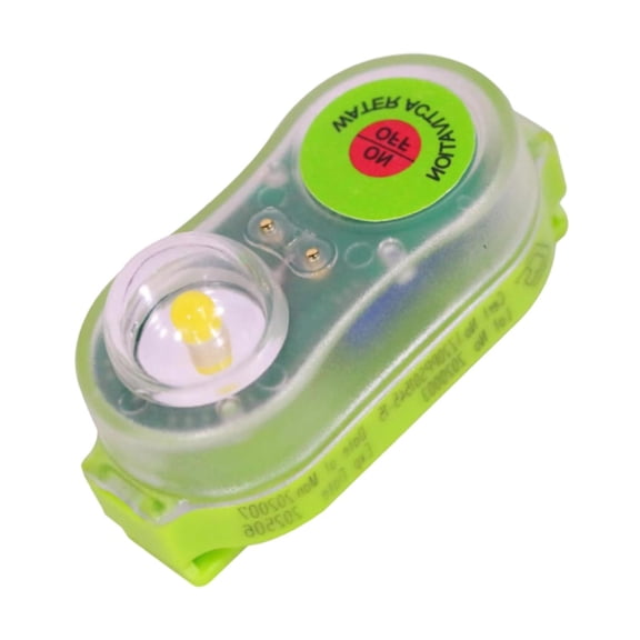 QccHieUs Life Jacket Light Cargo Ship Boating Angling Automatic Locator Strobe Light
