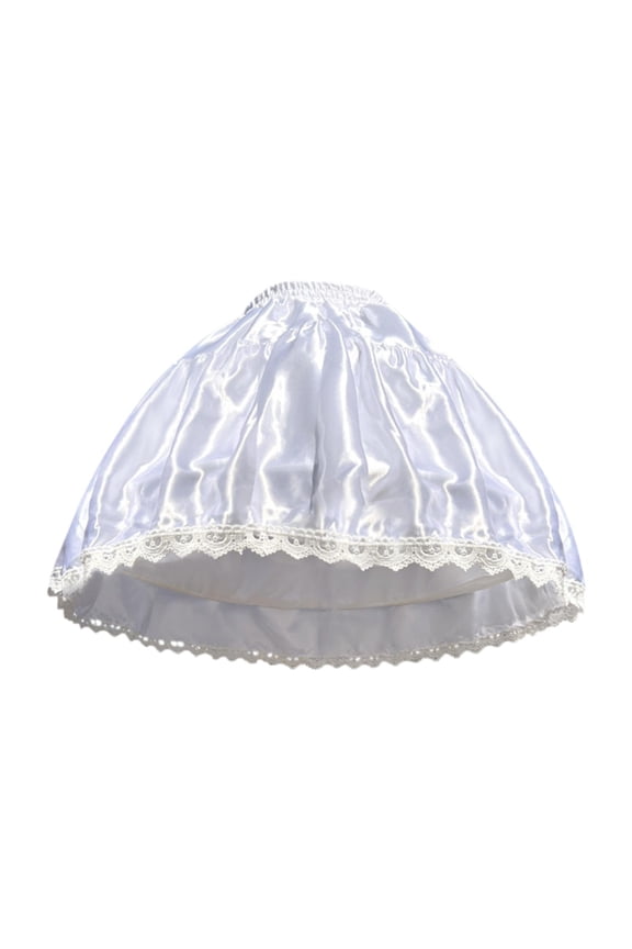Lolita Petticoat 2 Hoops Underskirt Half Slips Ballet Dance Lolita Skirt Support